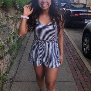 Striped Romper